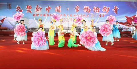 西青区杨柳青镇举办庆祝新中国成立70周年文艺演出